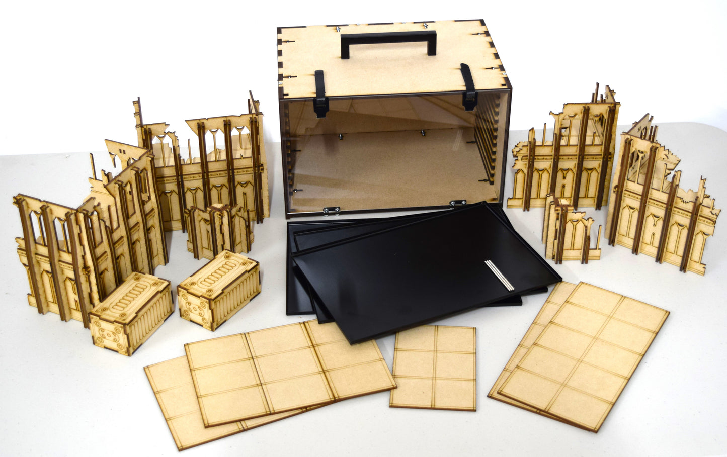 MagCase MINI 2.0 + Tabletop Stronghold MINI Competitive Terrain Set - Bundle