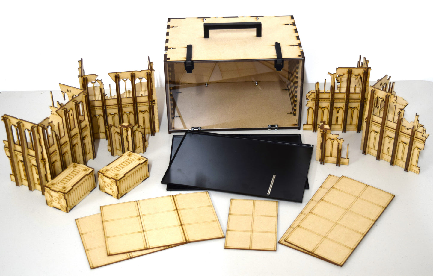 MagCase MINI 2.0 + Tabletop Stronghold MINI Competitive Terrain Set - Bundle